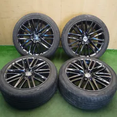 4本価格！22年◎トヨタ 210系 クラウン アスリート ブラック スパッタリング 純正 225/45R18 CST ADRENO AD-R9 18インチ PCD114.3/5H◎6062404Hノのサムネイル
