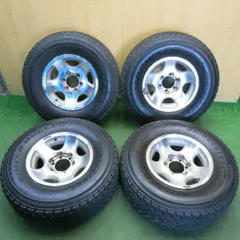 4本価格◎トヨタ ランクル 80 純正 275/70R16 スタッドレス ブリヂストン ウインター デューラー DM-01 16インチ PCD139.7/6H◎6061807HAスのサムネイル