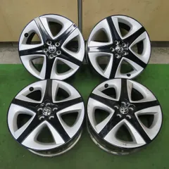 [送料無料] 4本価格★トヨタ 50系 プリウス ツーリング 純正 ホイール 17インチ 17×7J PCD100/5H★6062206NGホのサムネイル