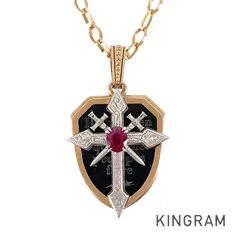 ジェムケリー GemCEREY K18WG ルビー ネックレス ss【中古】のサムネイル