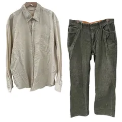 186004 現状品 Timberland ティンバーランド ワイシャツ XL・コーデュロイパンツ 34 メンズ 2点まとめ売りのサムネイル