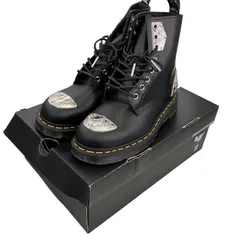 186001 現状品 Dr.Martens ドクターマーチン 1460 KINGNERD 8ホールブーツ 24cm ブラックのサムネイル