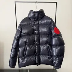 MONCLER★モンクレールジーニアス★DERVAUX★ダウンジャケット★サイズ1★美品★ネイビー★国内正規品のサムネイル