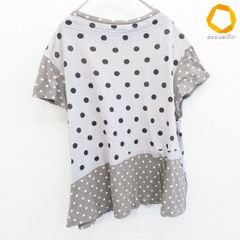 美品✨2024 芽風 センソユニコ アート ワイドカットソー クロップド