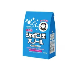 シャボン玉石けん 無添加シャボン玉スノール 洗濯用粉石けん 紙袋 1.5kgのサムネイル