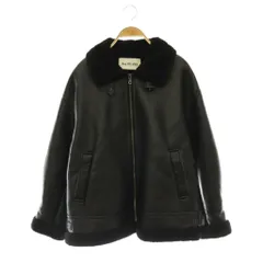 レイビームス Ray Beams フェイクレザー ジャケット ジップアップ 1 ブラック /HK ■OSのサムネイル