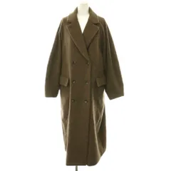 クラネ CLANE 25AW DOUBLE WOOL LONG COAT ダブルウールロングコート 0 ブラウン /HK ■OSのサムネイル