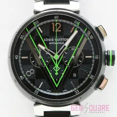 ルイヴィトン タンブール ダミエグラフィットレース 替ベルト2本付 腕時計 中古 QA130Zのサムネイル