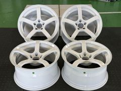 ウァリノ4本セット/ドリフト】白ホイ・深リム・新品未使用早い者勝ち 