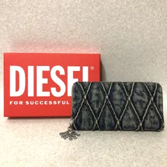 D698 箱有り DIESEL デニム 長財布 266183759のサムネイル