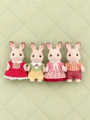 シルバニアファミリー うさぎ ぬいぐるみ 4種のサムネイル
