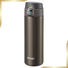 [신품] 타이거 수통 480ml 직접 마시는 스테인리스 미니 병 사하라 머그 경량 꿈 중력 브라운 MMJ-A048-TV Tiger 0