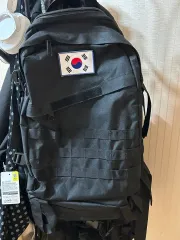 ブラック 태극기パッチ バックパック (新品)のサムネイル