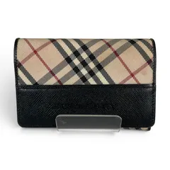 BURBERRY バーバリー カードケース 二つ折り名刺入れ ノバチェックのサムネイル