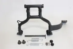 Bonneville T100 T120 2016-2023 センタースタンド サポートスタンドマウント 黒のサムネイル