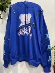 LISTEN FLAVOR  リッスンフレーバー　包帯ベア ショルダージップパーカーのサムネイル