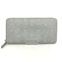 【現状渡し品】 MCM エムシーエム LARGE ZIP AROUND WALLET MXLAAVI01FP001 ヴィセトス ラウンドファスナー 長財布 【181-260706-rs-11-fur】のサムネイル