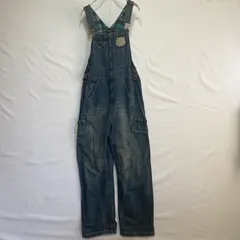 drug store's ドラッグストアーズ 1616 90~00年代 コットンリネン オーバーオール ボトムス ヴィンテージ インディゴ【中古】 ユニセックスのサムネイル