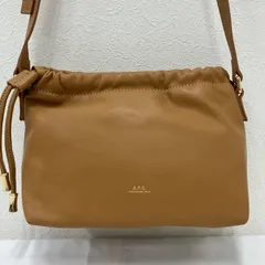 5855　【美品】　A.P.C.　APC　アーペーセー　アー・ペー・セー　Ninon　ショルダーバッグ　キャメル　小さめ　ミニ　レディースのサムネイル