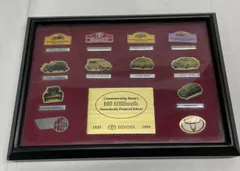 ◇ TOYOTA 100Million 記念 ピンバッジ 【長期保管品】【劣化・変色あり】 約24x17cm トヨタ インテリア 非売品 ピンバッチ / 中古 26070704のサムネイル