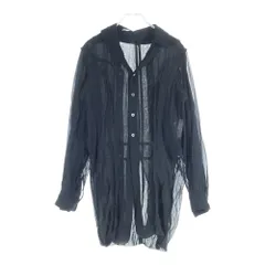 JUNYA WATANABE COMME des GARCONS (ジュンヤワタナベ コムデギャルソン) 07AW ダブルデザイン長袖シャツ JT-B004 ブラックのサムネイル