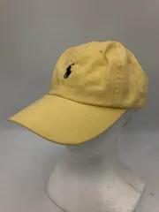 POLO RALPH LAUREN ポロ ラルフローレン ロゴ刺繍 キャップ sizeF/イエロー ■■ メンズのサムネイル
