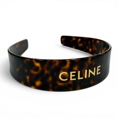 CELINE トータスシェル ヘアバンド - メルカリ