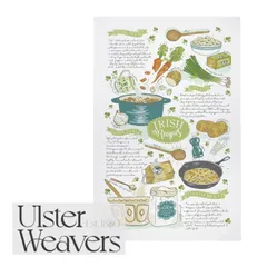 アルスターウィーバーズ コットンティータオル アイルランドレシピ Irish Recipes タペストリー 【正規品新品】のサムネイル