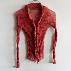 【美品】 ISSEY MIYAKE 【しわプリーツ ブラウス】2 イッセイミヤケ 26070086のサムネイル