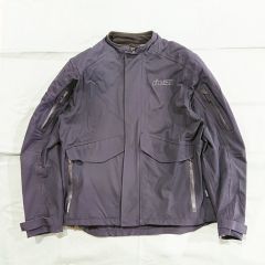 春夏秋用 ペアスロープ ハーフメッシュジャケット ネイビー 青系 S