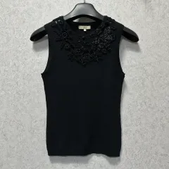 90 MCM ビーズデコ レディース ニットベストのサムネイル