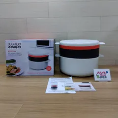 ※【未使用に近い・開封品】joseph joseph (ジョセフ ジョセフ) M-Cuisine 電子レンジ4ピース スタッカブルクッキングセット 送料無料　4193のサムネイル
