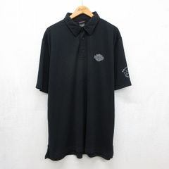 2026年春夏 Golfickers ゴルフ 半袖ポロシャツ XL ブラック - メルカリ