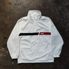 PALACE 18aw Slant Shell Top L White パレス 2018aw スラントシェルトップ ナイロンブルゾン タグ付きのサムネイル