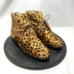 KENZO レオパード レースアップ ショートブーツ レディース 23cm相当 35 1/2のサムネイル