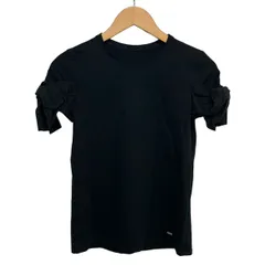 PAULEKA(ポールカ) 半袖カットソー レディース美品  - 黒 クルーネック/リボンのサムネイル