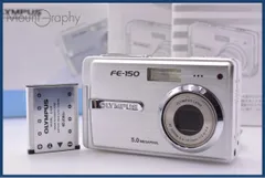 オリンパス Olympus FE-150 元箱、バッテリー、取扱説明書付属 同梱無料 #ks641 オリンパス Olympus FE-150 元箱、バッテリー、取扱説明書付属 同梱