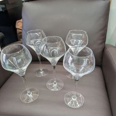 高級・美品】Chef & Sommelier（シェフ＆ソムリエ）シャンパングラス 5 