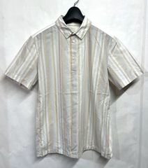 イレニサ IRENISA 23SS オープンカラーストライプ半袖シャツ - メルカリ