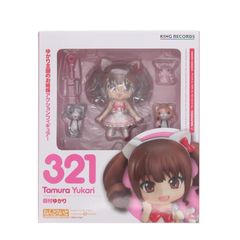 넨도로이드 321 타무라 유카리(타무라 유카리) 완성품 가동 피겨 이벤트&GOODSMILE ONLINE SHOP 한정 킹 레코드