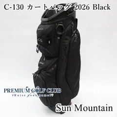 新品 サンマウンテン SUN MOUNTAIN C-130 カートバッグ 2026 ブラック 14分割口 キャディバッグ USモデル！ [3657]のサムネイル