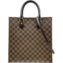 ルイ・ヴィトン LOUIS VUITTON サックプラPM N41226 ブラウン ダミエ・エベヌ レディース ハンドバッグのサムネイル