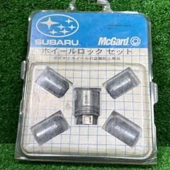【中古】スバル 純正 マックガード ホイールロックセット B3277YA000のサムネイル