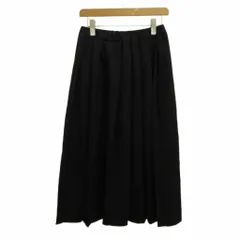 リゼッタ Lisette スカート ウール 36 黒 ブラック プリーツ 無地 ロング丈 LS-18H01 /PP ■ECB006のサムネイル