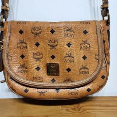 vintage old MCM ショルダーバッグ y2k - メルカリ