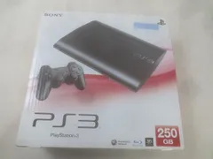  ゲーム プレイステーション3 PS3本体 動作品 CECH-4000B チャコールブラック 箱 周辺機器 付き 【まとめ売り 中古品】のサムネイル