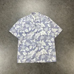 archive 2000's PIKO ピコ アロハシャツ ハワイアンシャツ オープンカラー 開襟 ボタニカル 花柄 ハイビスカス リーフ 総柄 Y2K メンズのサムネイル