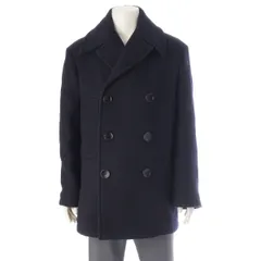 グッチ 2025AW シェリー ウール コットン ダブルブレスト ピーコート ライン 793666 ブラック 46(170/88A)【中古】のサムネイル