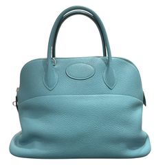 PM様用ツイリー付☆ エルメス ボリード 35 ブルーアトール ショルダー