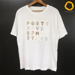 #snc フォーティファイブアール 45R Tシャツ 4 白 半袖 パッチワーク ロゴ メンズ [1009089]のサムネイル
